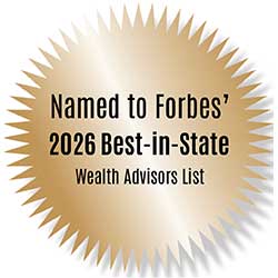 Named to the Forbes 2026 Best in State Wealth Advisors List logo